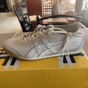 Onitsuka Tiger by Asics White Sneakers Modern Athletic Design